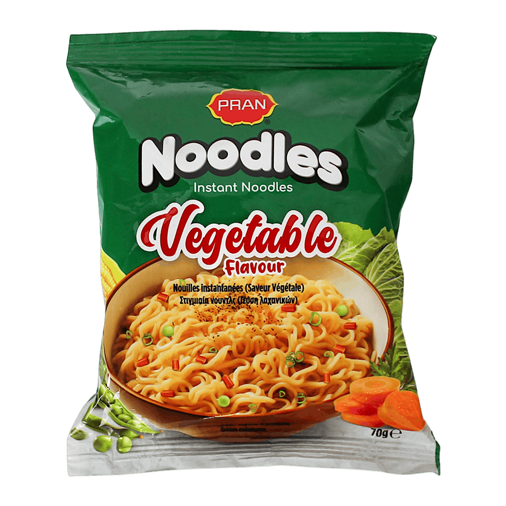 Pran - 70g Instant Noodles Vegetable Flavour