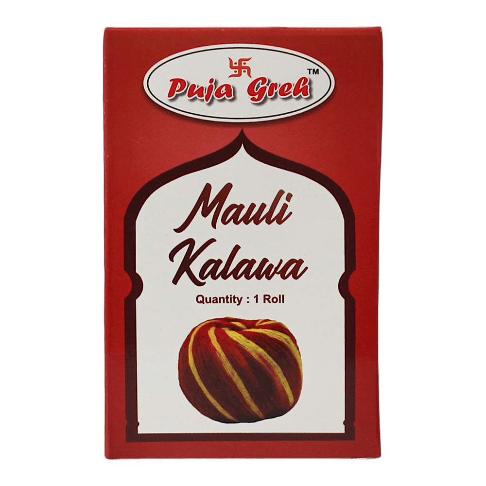 Puja Greh - 1 Roll Mauli Kalawa Sacred Cotton Thread