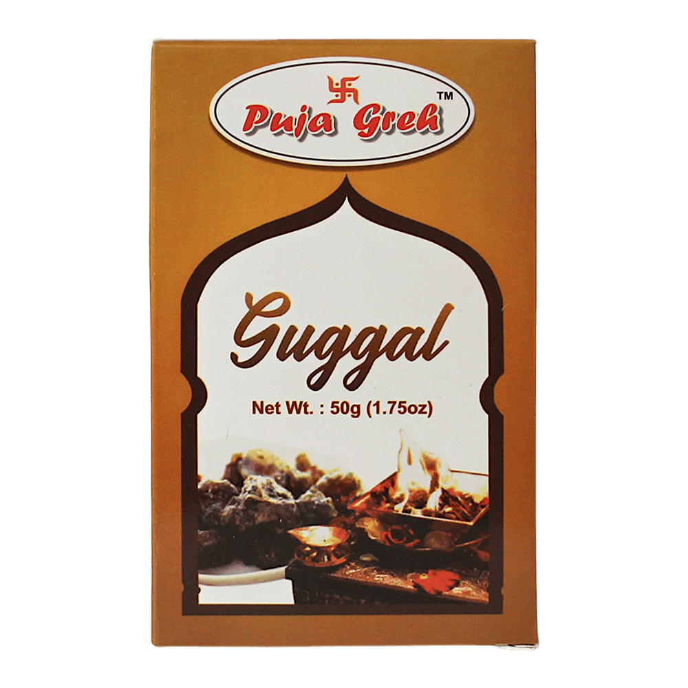 Puja Greh - 50g Guggal Resin Incense