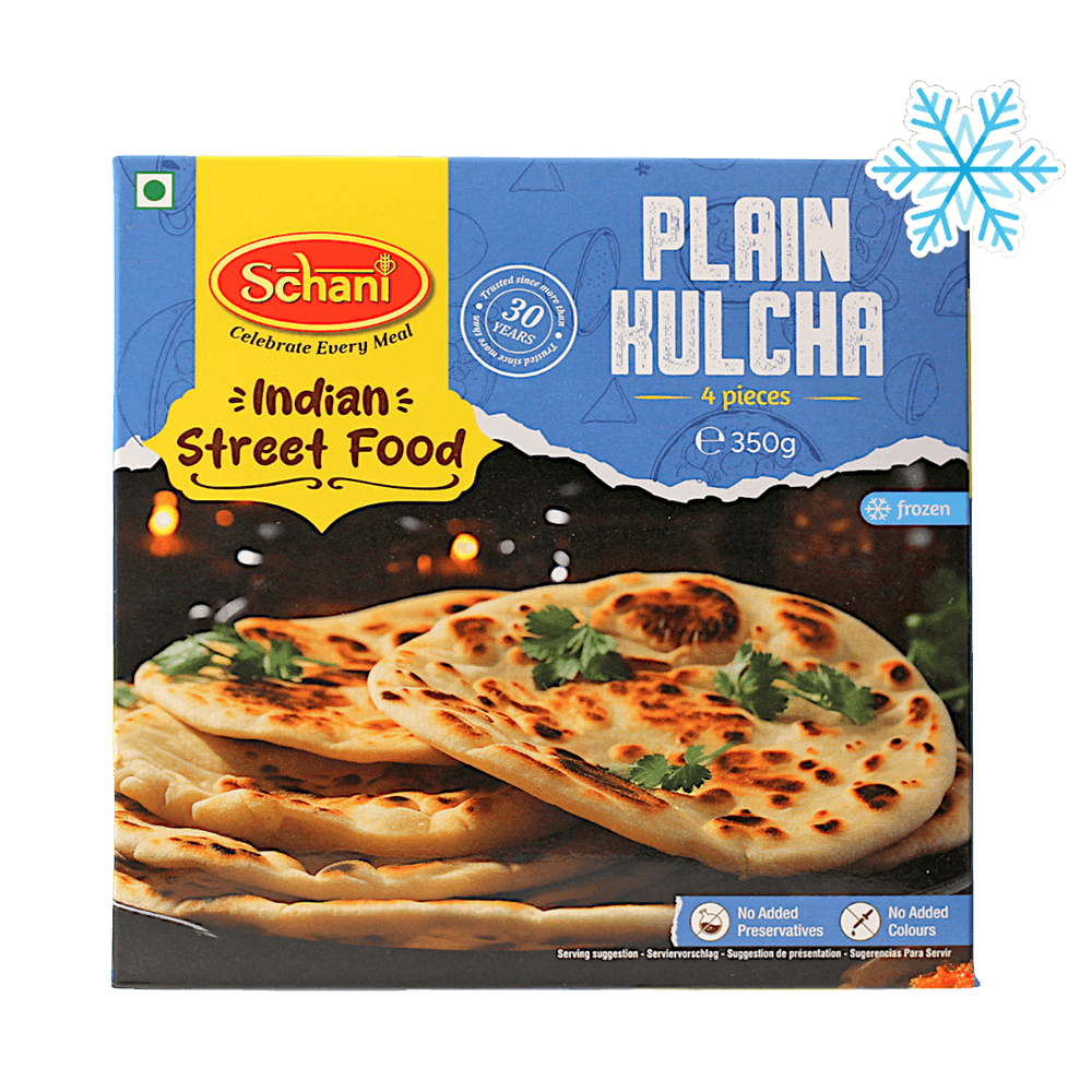 Schani - 350g (Frozen) Plain Kulcha 4 pieces