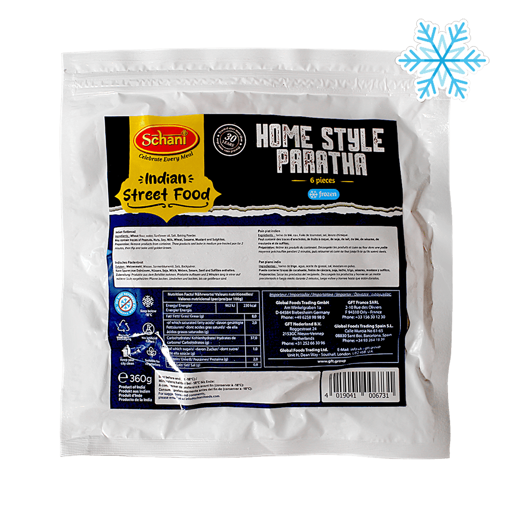 Schani - 360g (Frozen) Homestyle Paratha 6 pieces