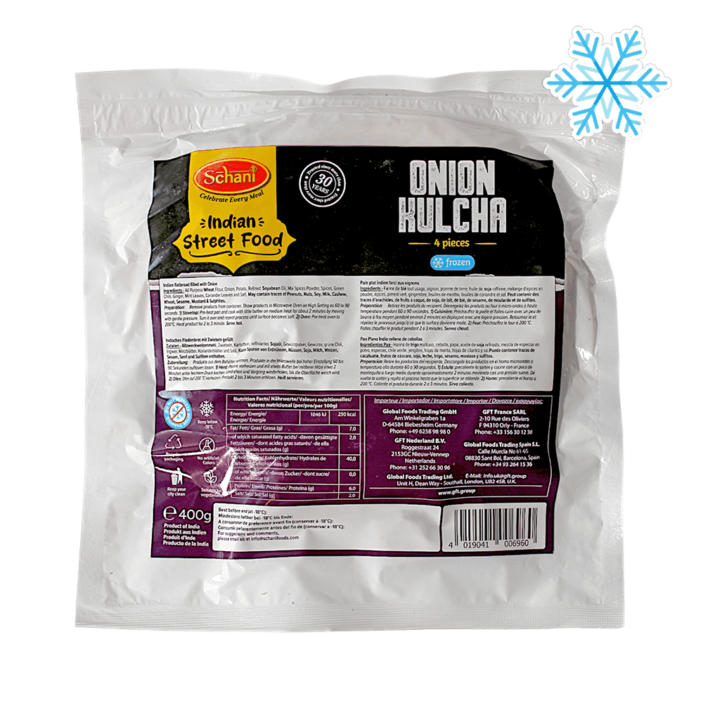 Schani - 400g (Frozen) Onion Kulcha 4 pieces