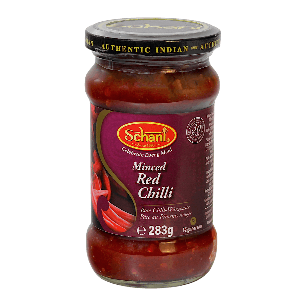 Schani - (Best Before 30/06/2026) 283g Red Chili Spice Paste (minced)