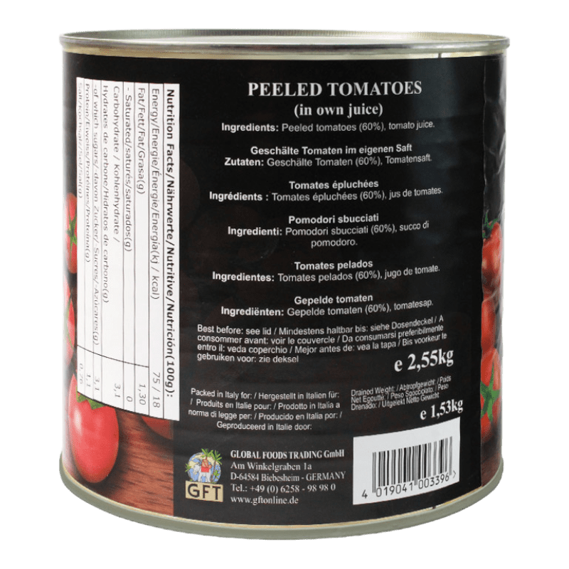 Schani - 1.53kg Peeled Tomatoes