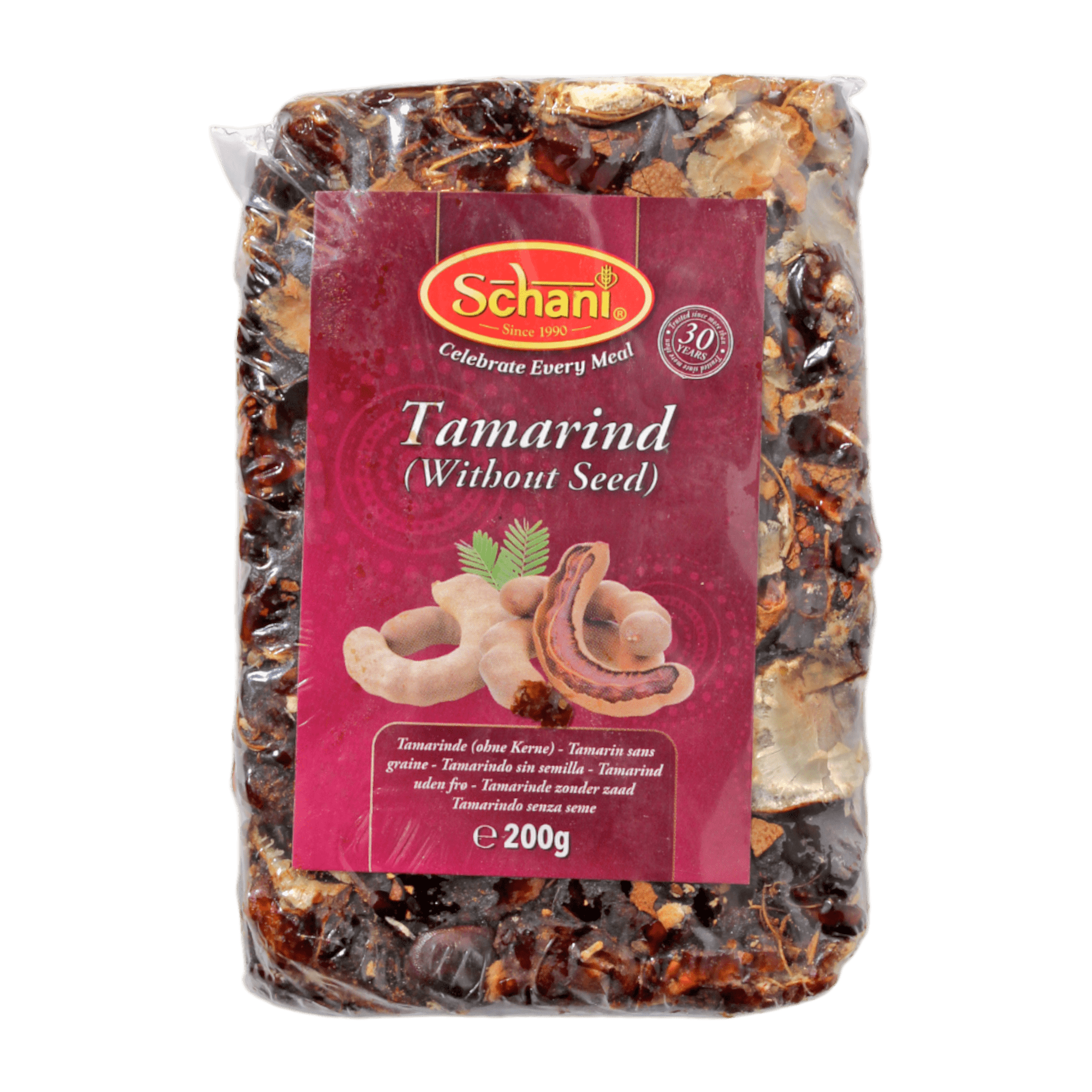Schani - 200g Tamarinde Ohne Samen