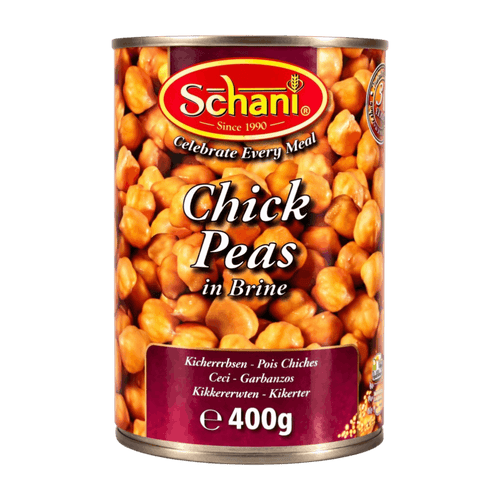 Schani - 240g Gekochte Kichererbsen (Kabuli Chana)