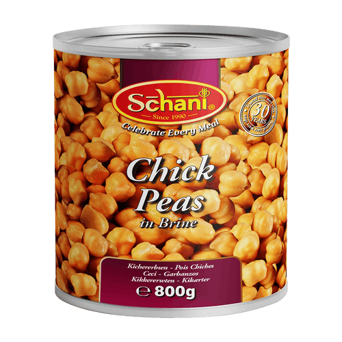 Schani - 480g Boiled Chickpeas (Kabuli Chana)