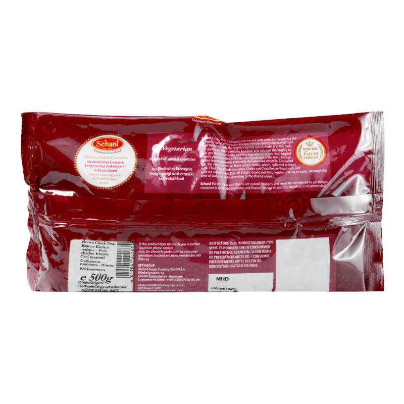 Schani - 500g Brown Chickpeas (Kala Chana)