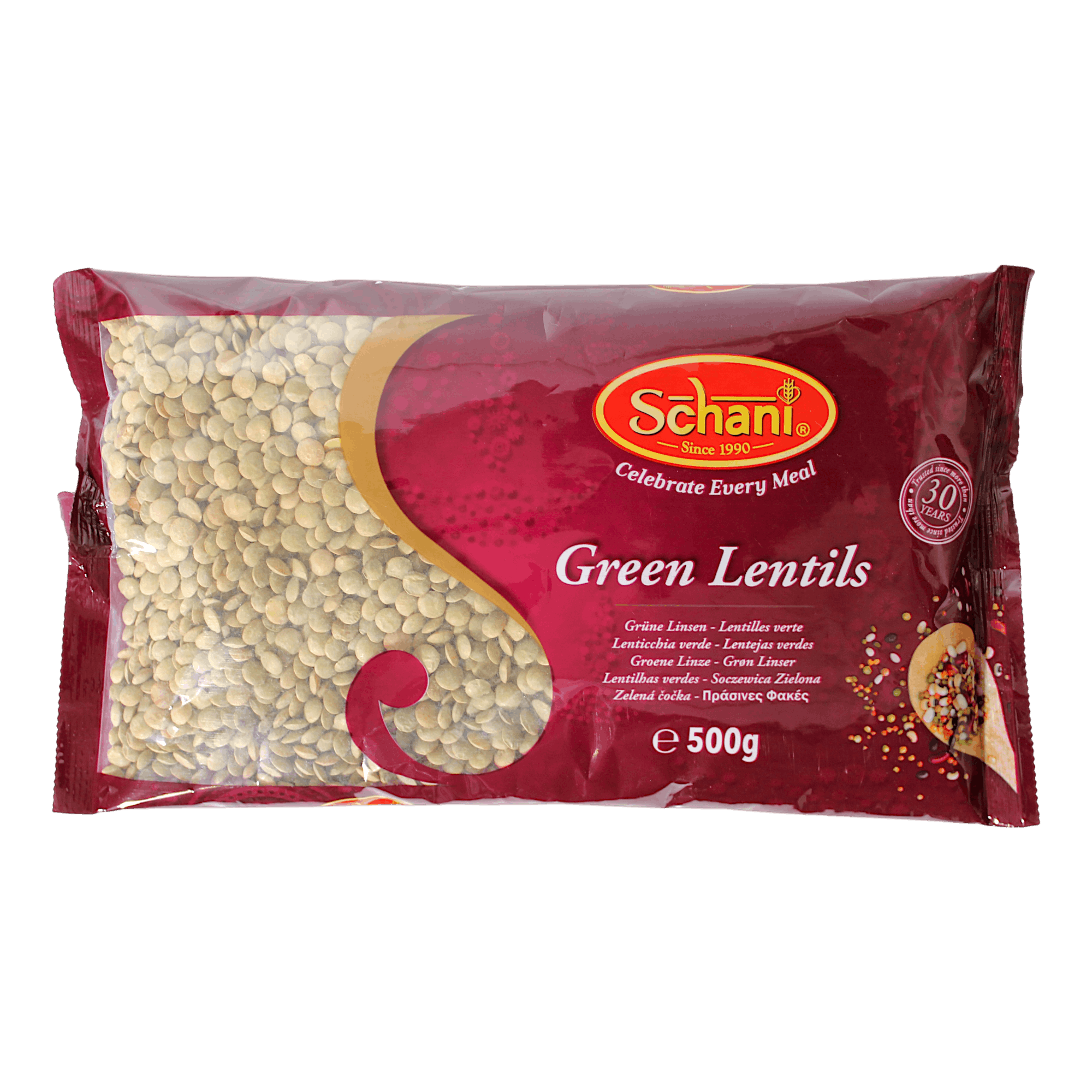 Schani - 500g Grüne Linsen