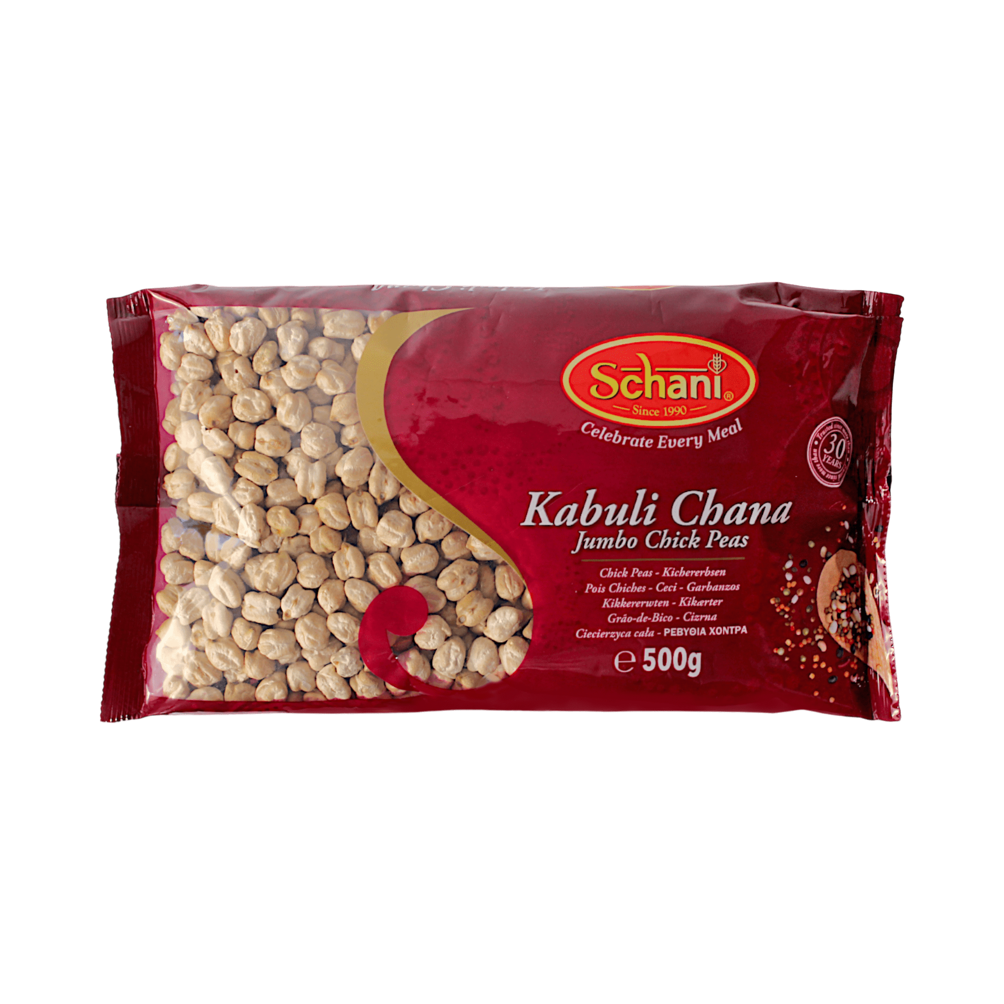 Schani - 500g Jumbo Kichererbsen (Kabuli Chana)