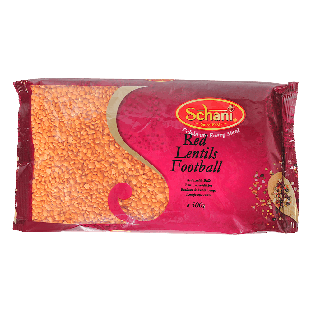 Schani - 500g Red Lentils Football