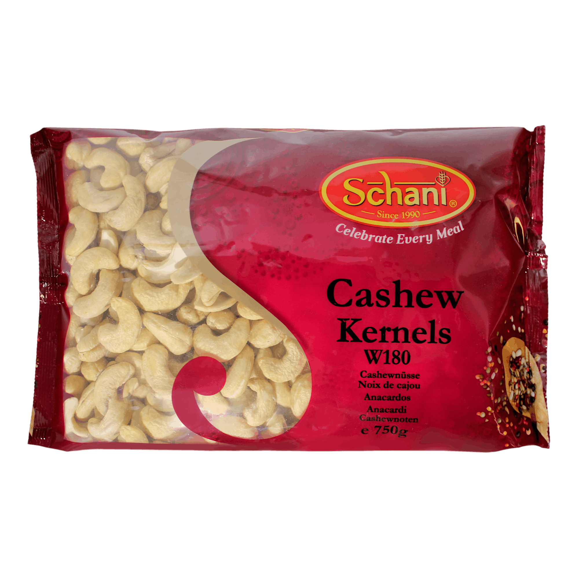 Schani - 750g Cashew Nuts Extra Large (W180)