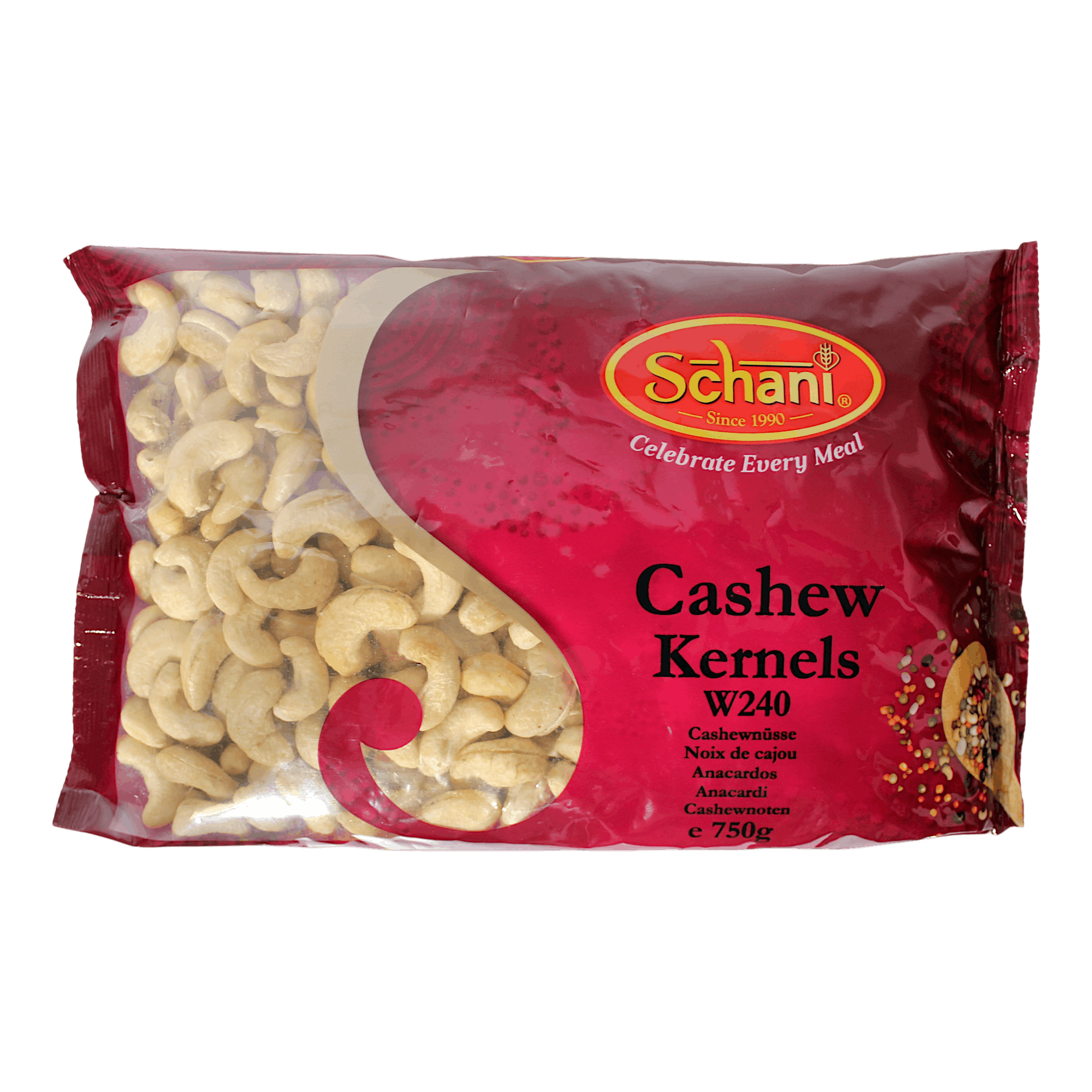 Schani - 750g Cashew Nuts Large (W240)