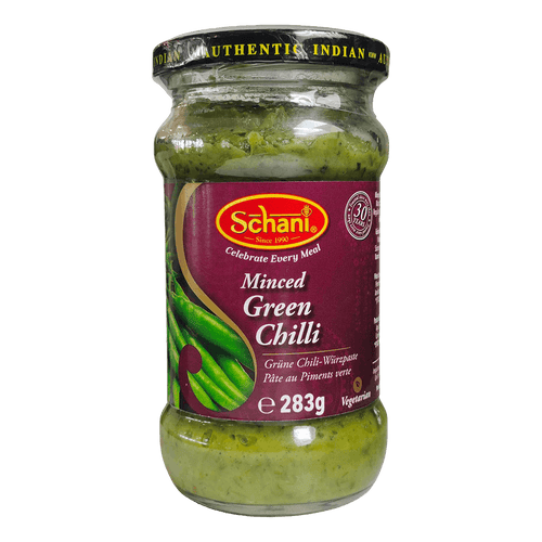 Schani - 283g Green Chili Spice Paste (minced)