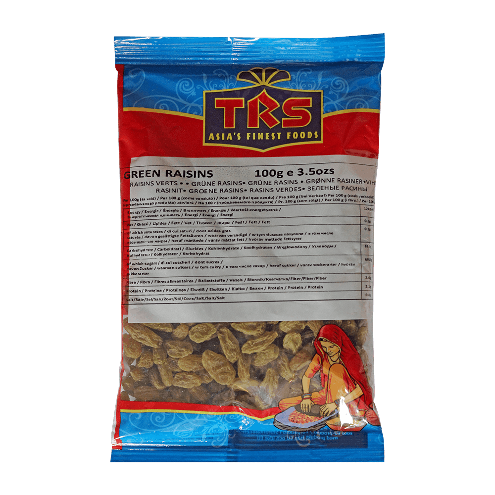 TRS - 100g Grüne Rosinen
