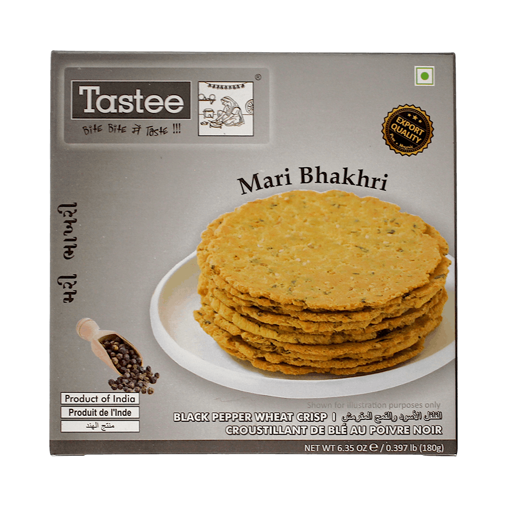 Tastee - 180g Bhakhari Mari (Black Pepper)
