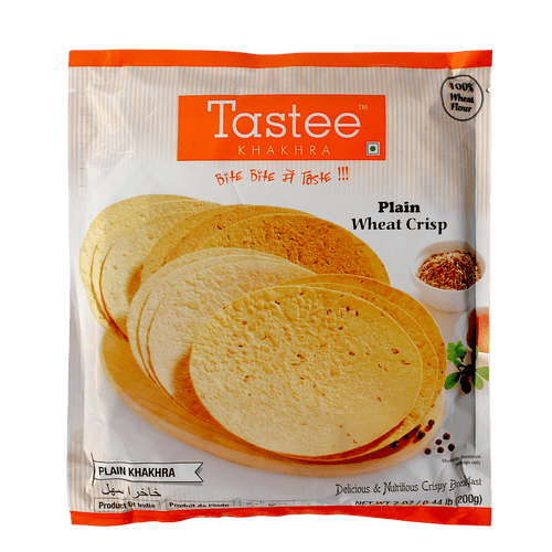 Tastee - 200g Khakhra Plain (Wheat Crisp)
