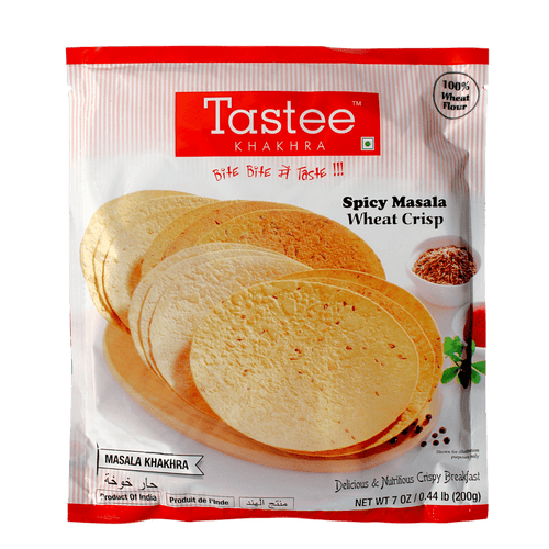 Tastee - 200g Khakhra Spicy Masala (Wheat Crisp)