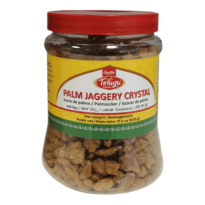 Telugu - (Beste Before 16/04/2026) 500g Jaggery Palm Crystal