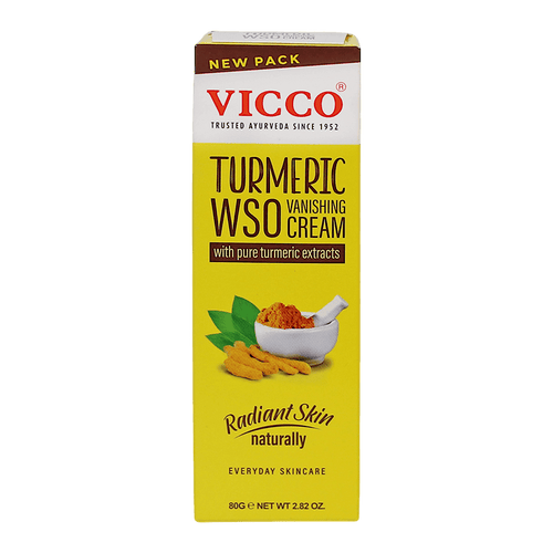 Vicco - 80g Turmeric WSO Vanishing Cream (with pure Turmeric Extracts)