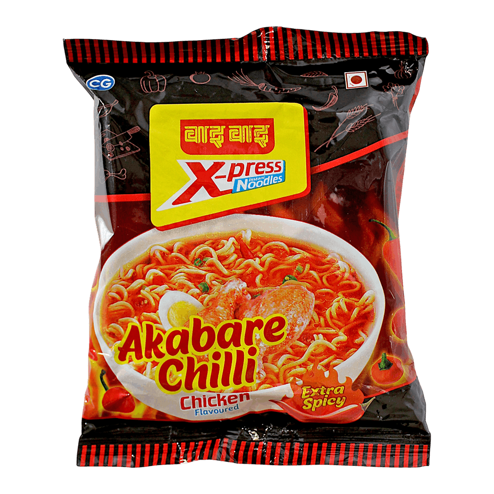 Wai Wai - 60g Xpress Akabare Chilli Noodles (Chicken Flavor) – Jamoona