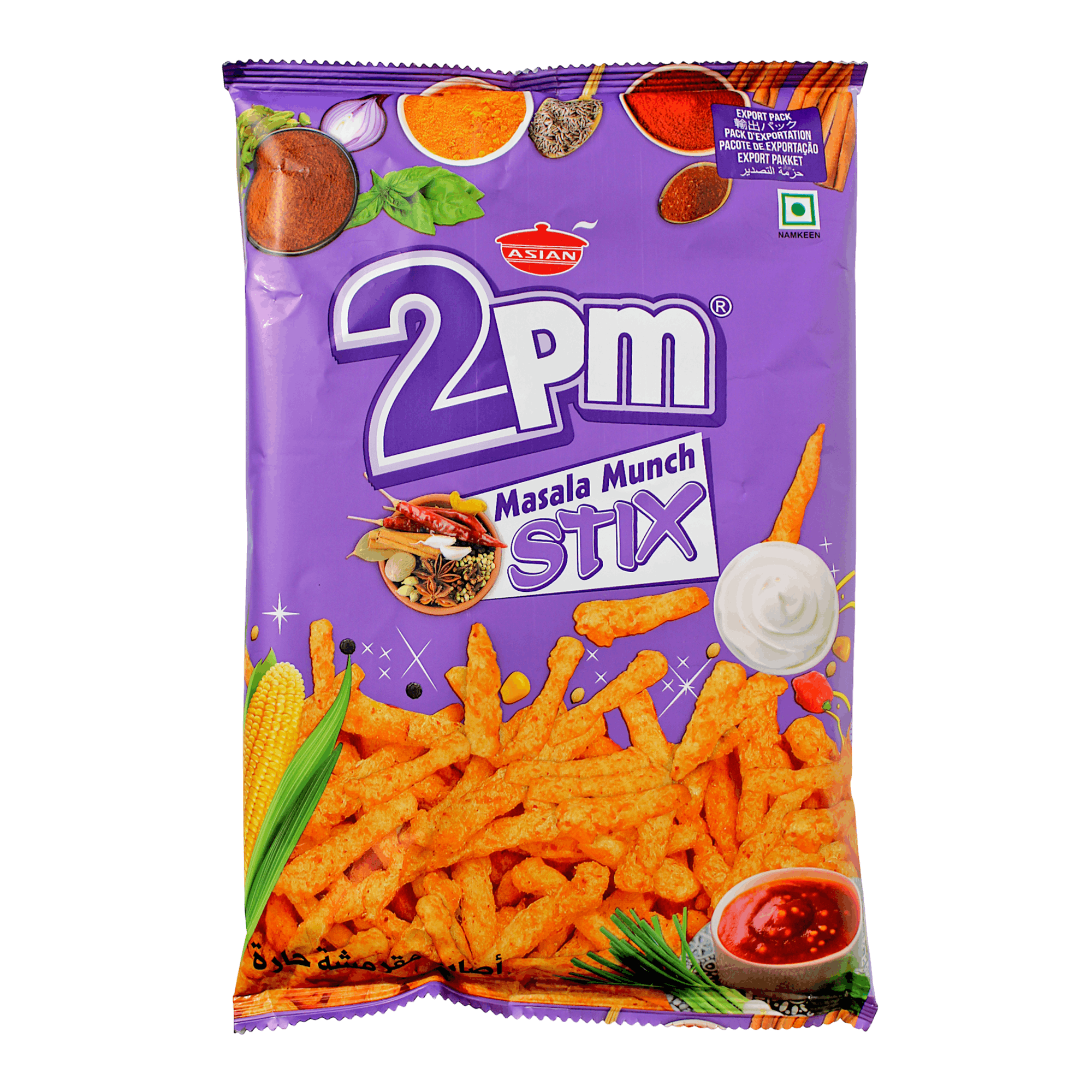 2pm - (Best Before 30/06/26)  70g Masala munch stix