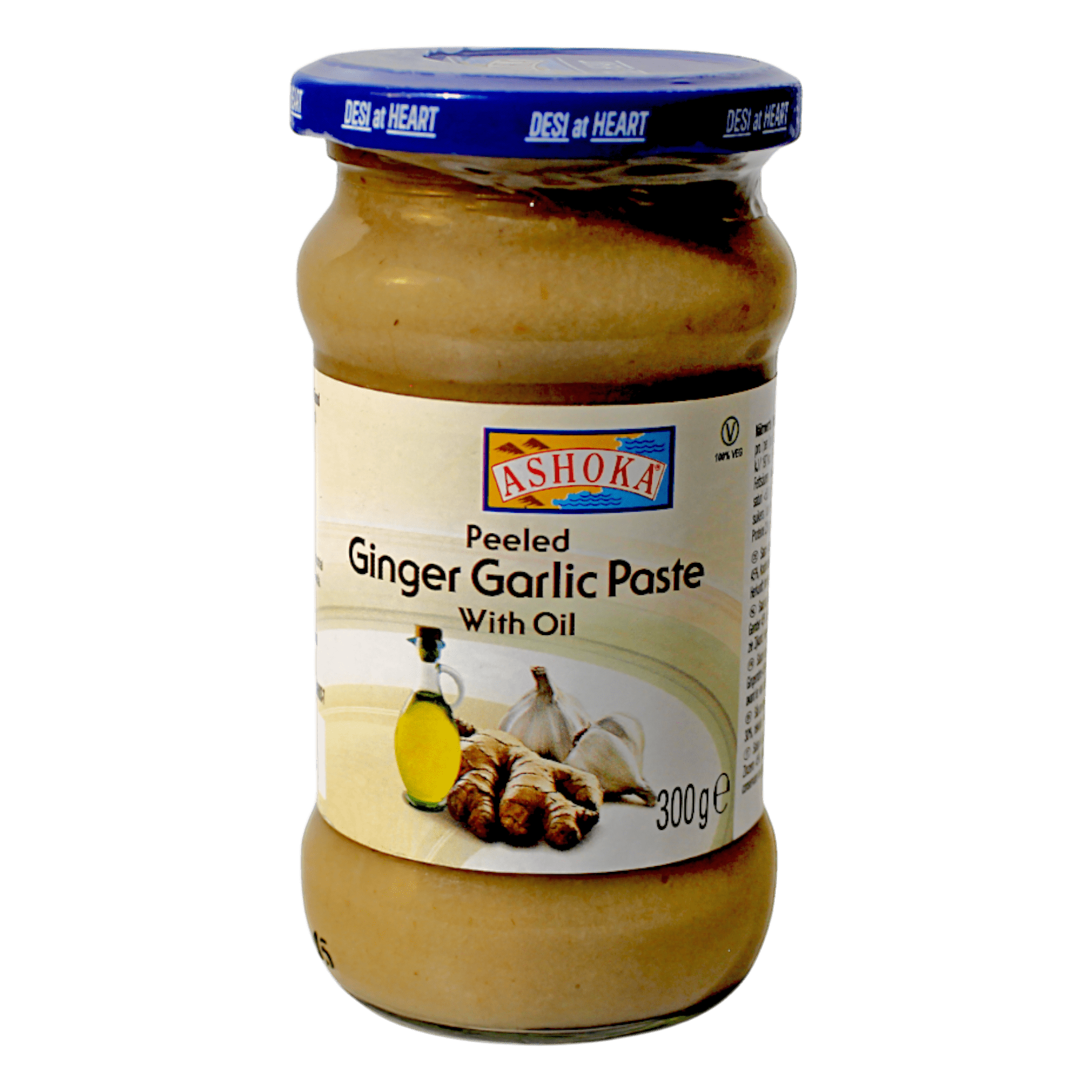 Ashoka - 300g Ingwer knoblauch paste in öl