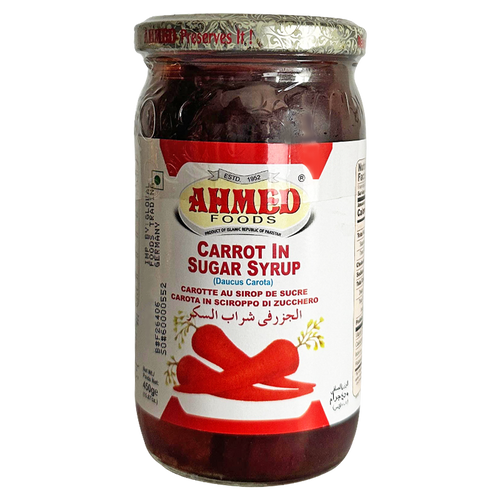 Ahmed - (Best Before 31/07/26) 450g Carrot in sugar Syrup