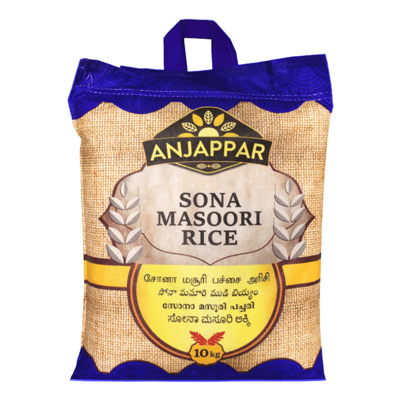 Anjappar - 10kg Sona Masoori Rice