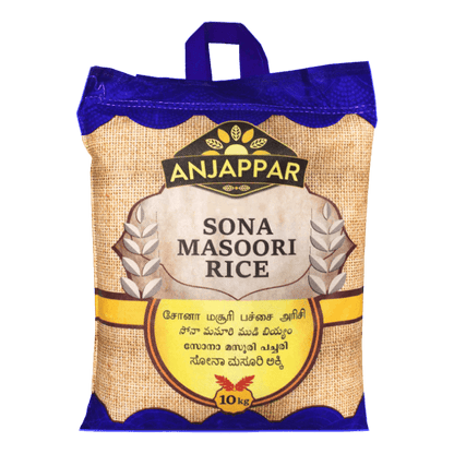 Anjappar - 10kg Sona Masoori Rice