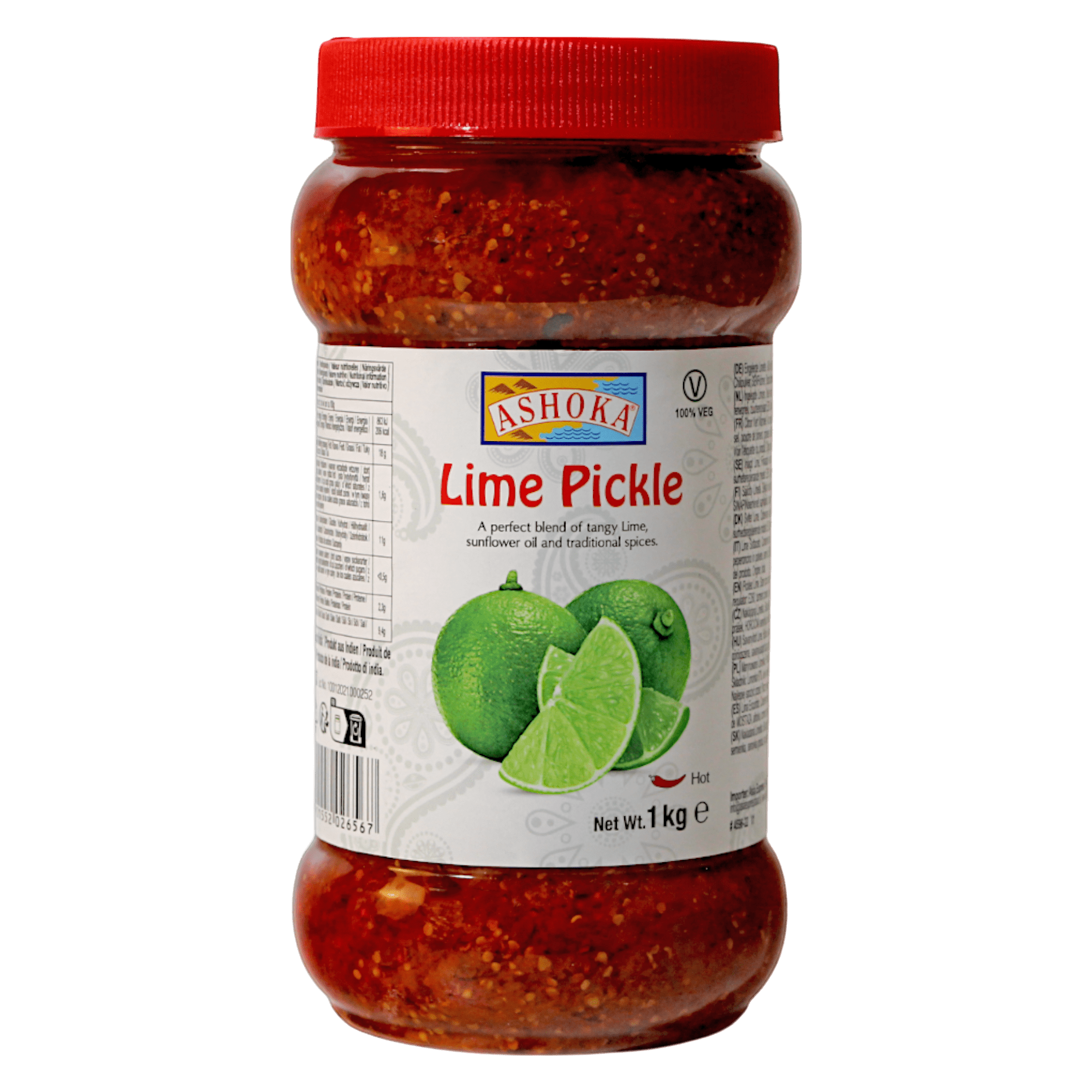 Ashoka - (Best Before 01/09/26) 1kg Lime Pickled