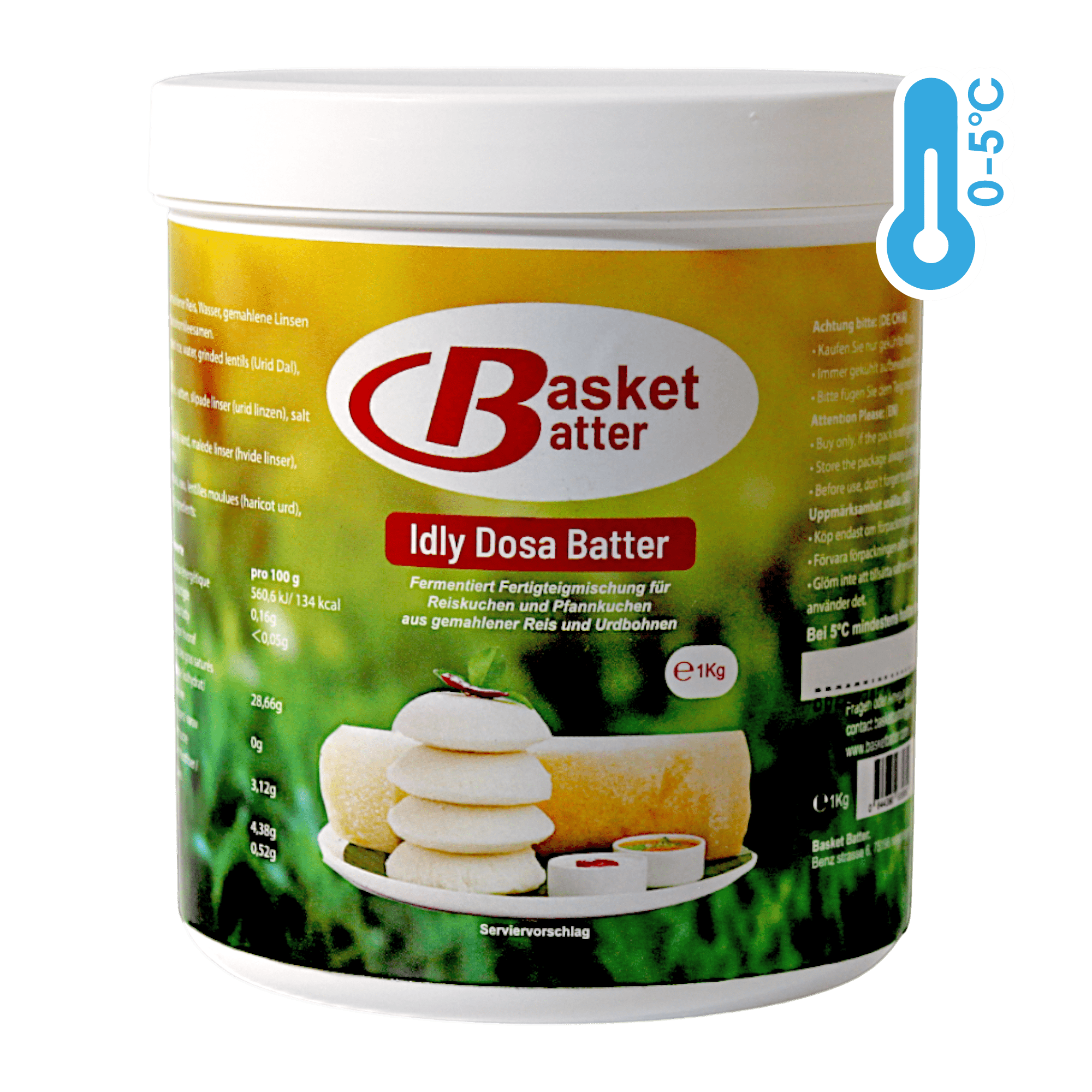 Basket Batter - 1kg Idly Dosa Batter