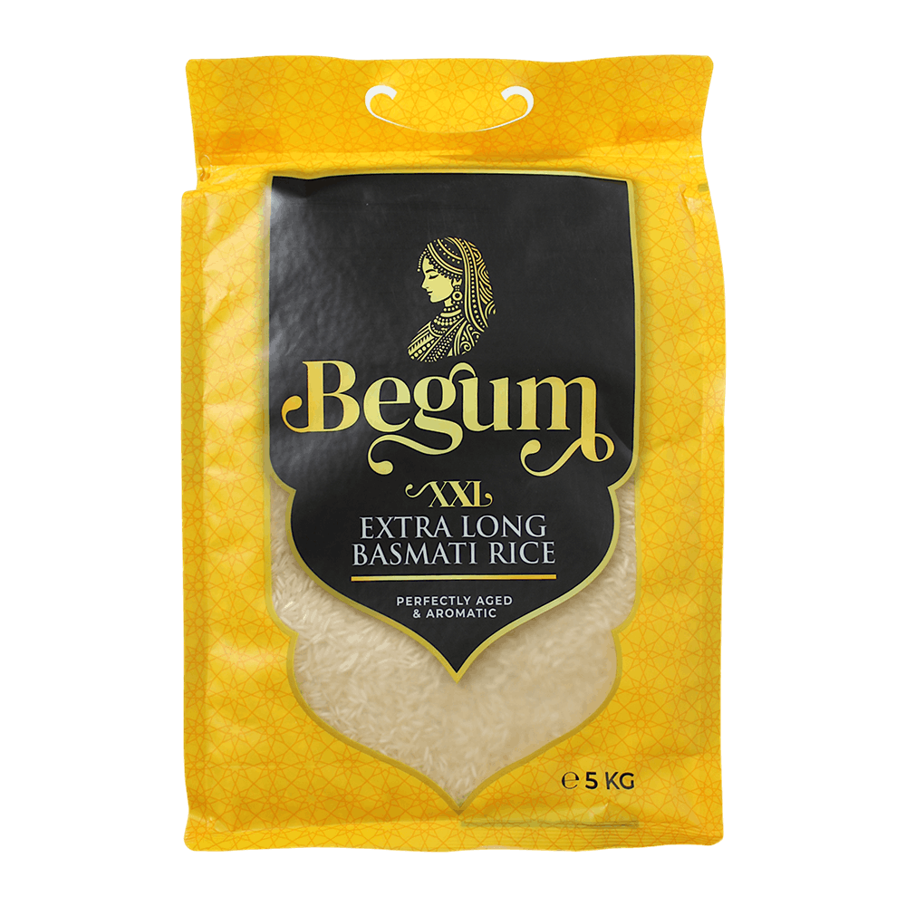 Begum Rice Begum - 5kg Extra Long Basmati Rice – Jamoona