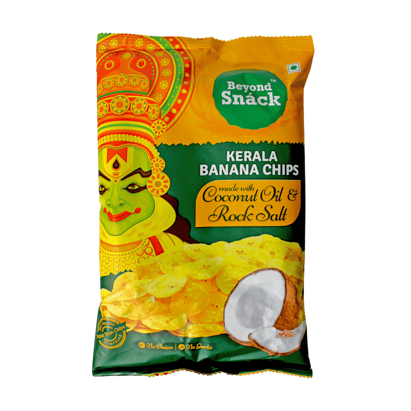 Beyond - (Best Before 30/11/26) 100g Kerala Banana Chips Coconut oil & Rock Salt