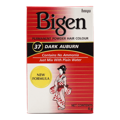 Bigen - (Best Before 31/12/2026) Permanent Haarpoeder 37 Auburn