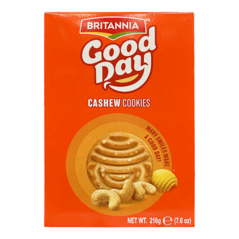 Britannia - (Best Before 13/10/26) 216g Good Day Cashew Cookies