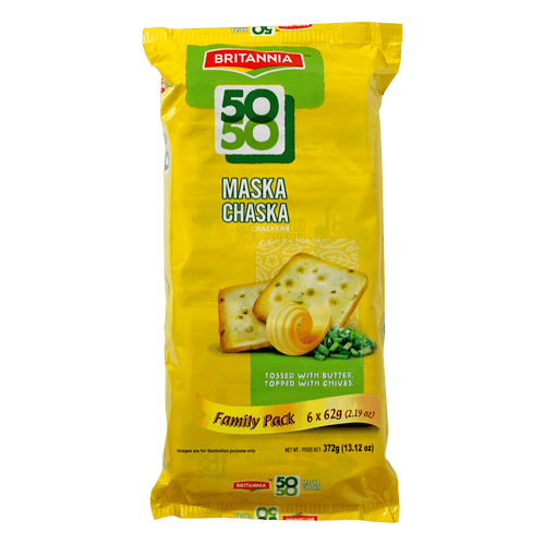 Britannia - 372g (24x62g) 50&50 Maska Chaska