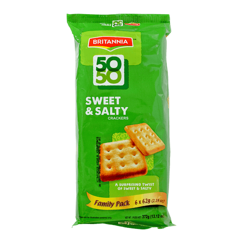 Britannia - 372g (6x62g) 50&50 Sweet & Salty