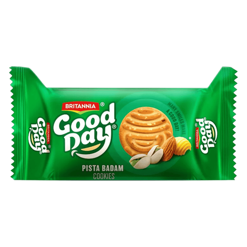 Britannia - (Best Before 14/10/26) 72g Good Day Pistachio & Almond Cookies