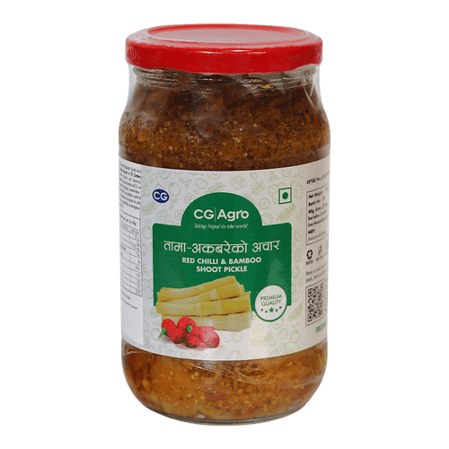 CG Agro - 380g Rote Chili & Bambussprossen Pickle