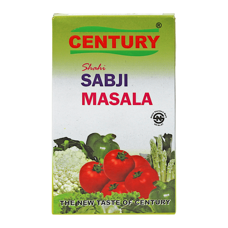 Century - (Beste Before 29/11/26) 50g Sabji Masala