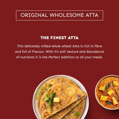 Daawat - 20kg Chakki Atta (Whole Wheat Flour) (2 x 10kg Bundle) BBD September 2026