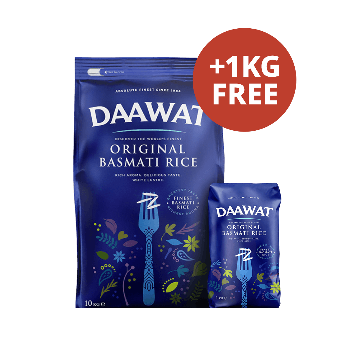 Daawat - 10kg +1kg Free Original Basmati Rice