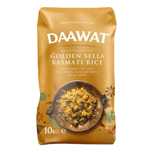 Daawat - (Best Before 31/10/2025) 10kg Sella Basmati Rice Parboiled