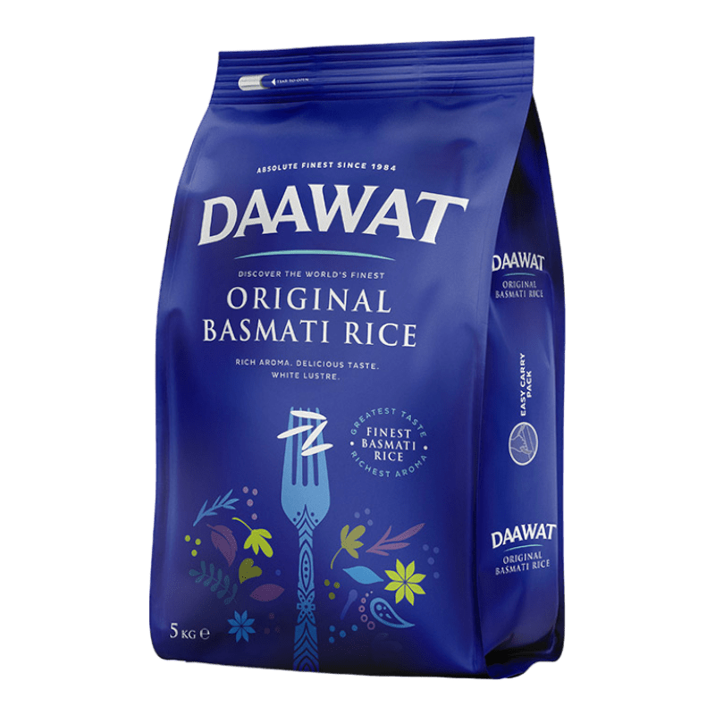 Daawat - 10kg (2x5kg) +1kg Free Original Basmati Rice