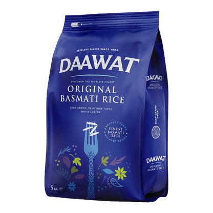 Daawat - 10kg (2x5kg) +1kg Free Original Basmati Rice