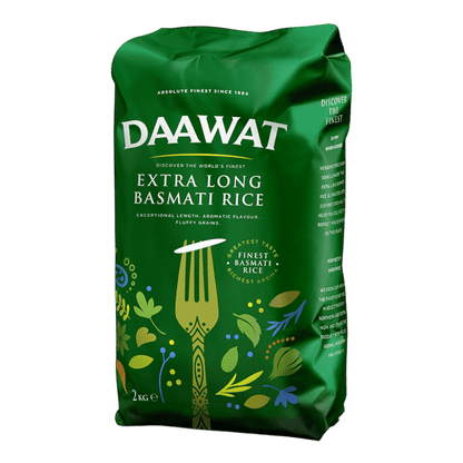 Daawat - 2kg Basmati Rice Extra Long