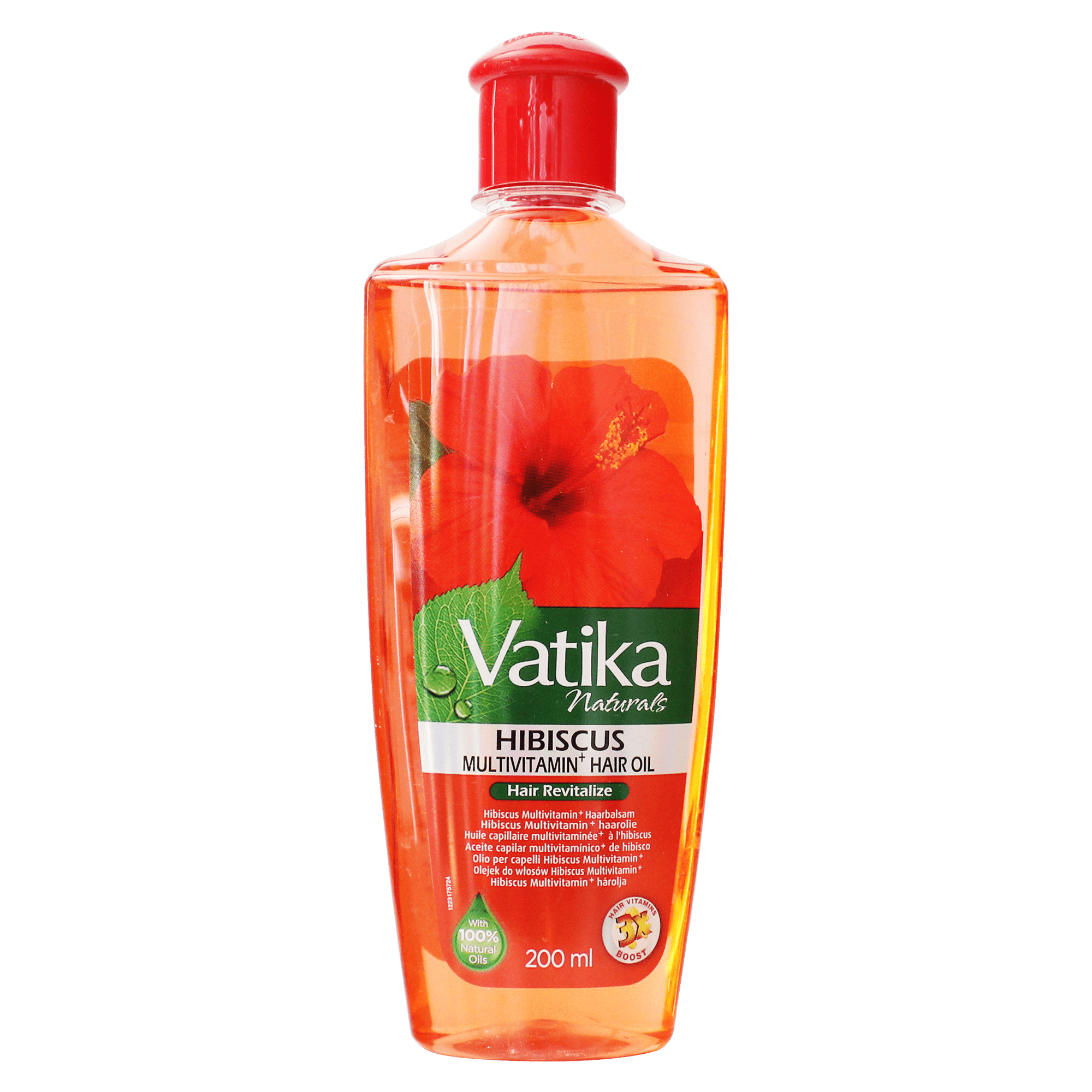 Dabur - 200ml Vatika Hibiscus Multivitamin Hair Oil