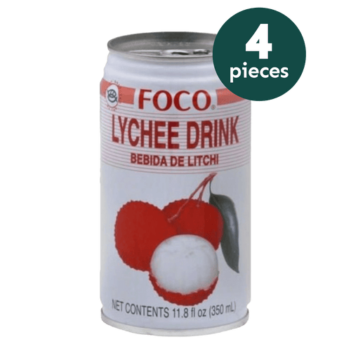 FOCO - 4 x350ml Lychee Nectar Drink