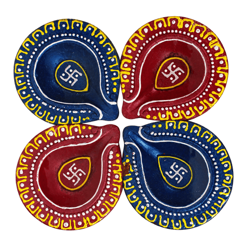 Fancy Diyas - Set of 4 Pieces